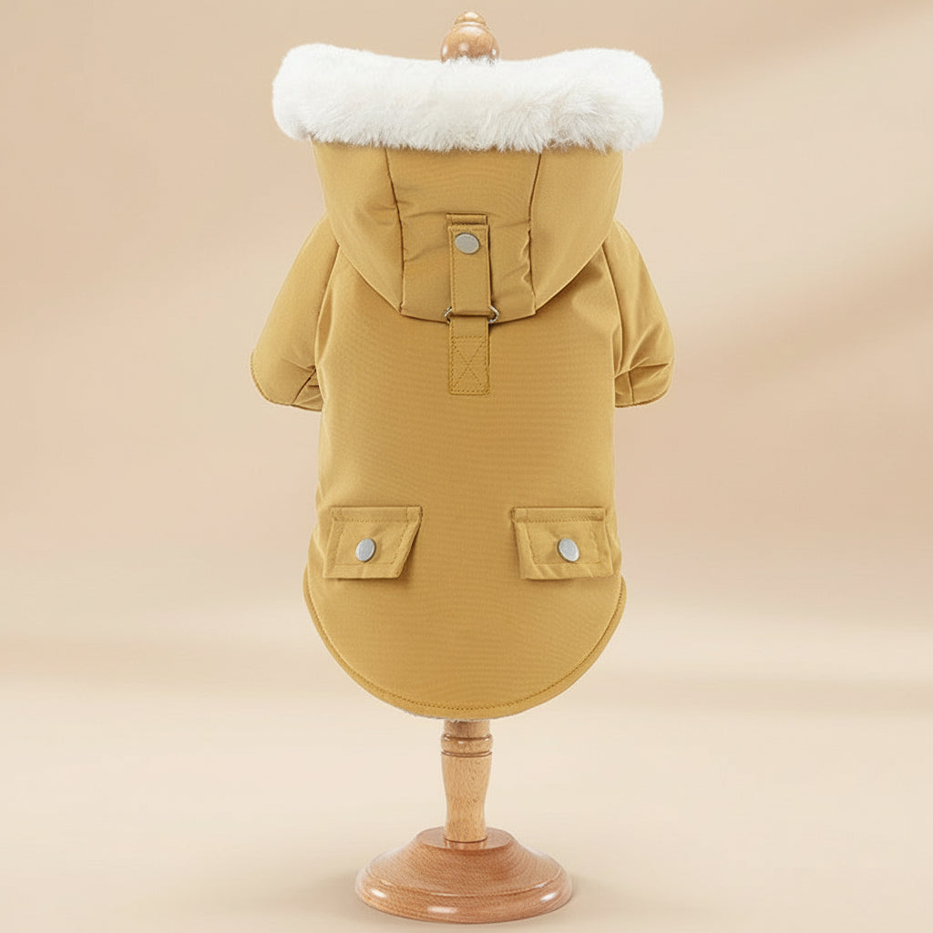 Warm Cotton Dog Coat – Thick Winter Jacket for Small & Medium Dogs