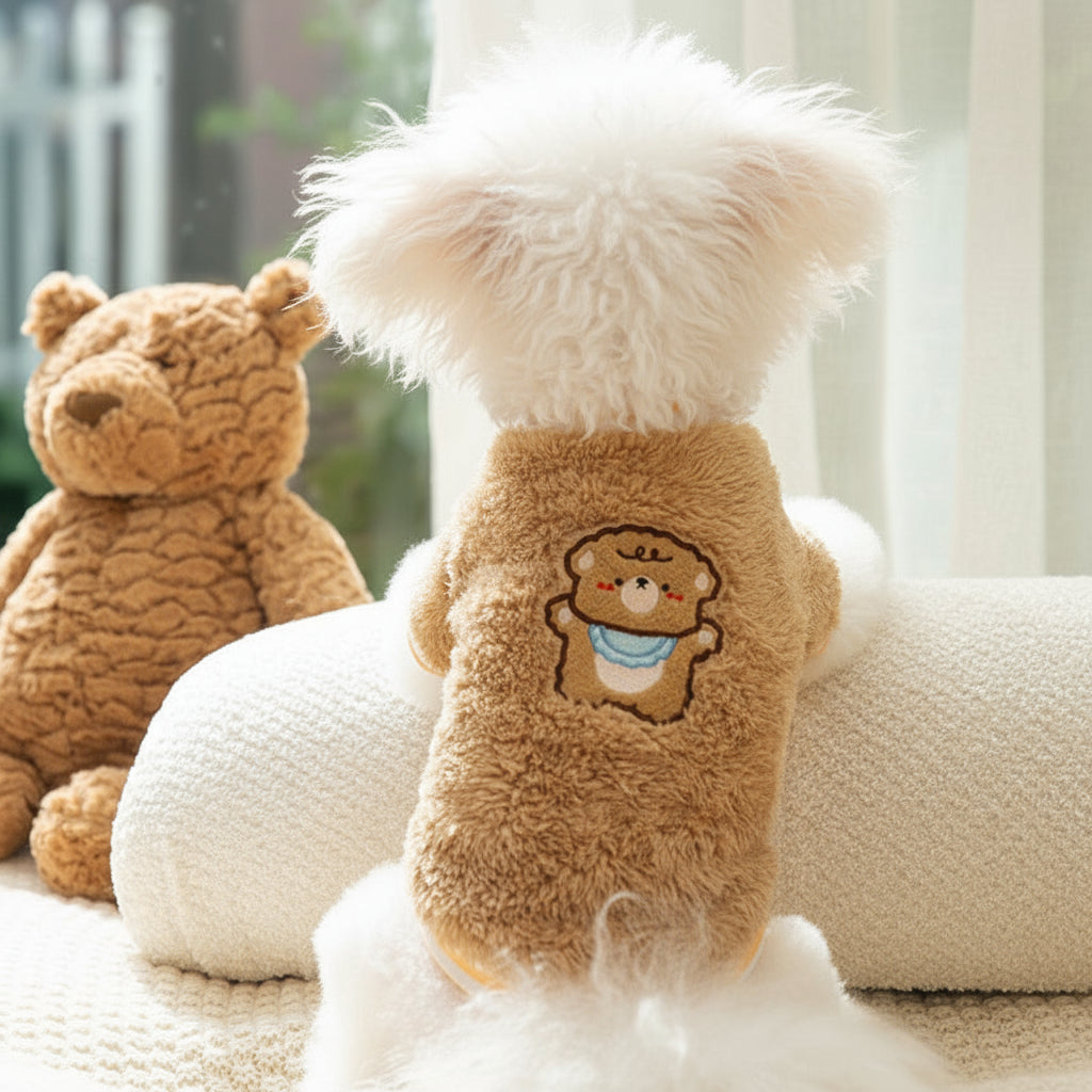 Soft Teddy Warm Sweater for Dogs and Cats — Everyday Comfort Fleece