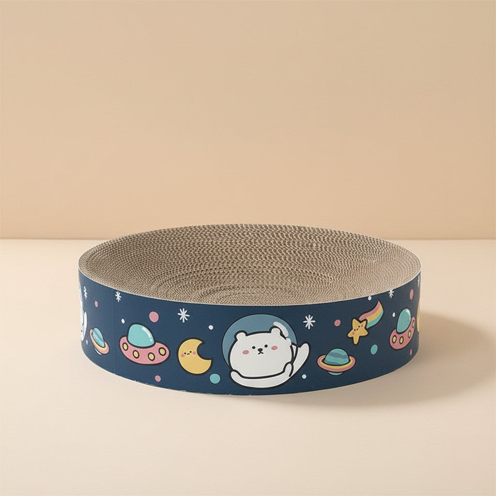 Reversible Round Cat Scratching Lounge