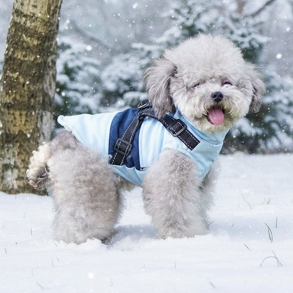 Reflective Fleece-Lined Winter Vest