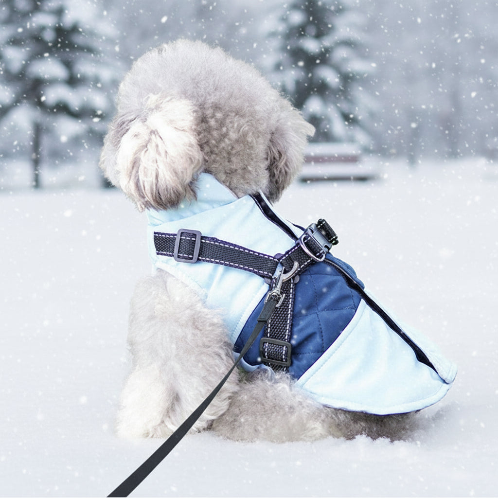 Reflective Fleece-Lined Winter Vest