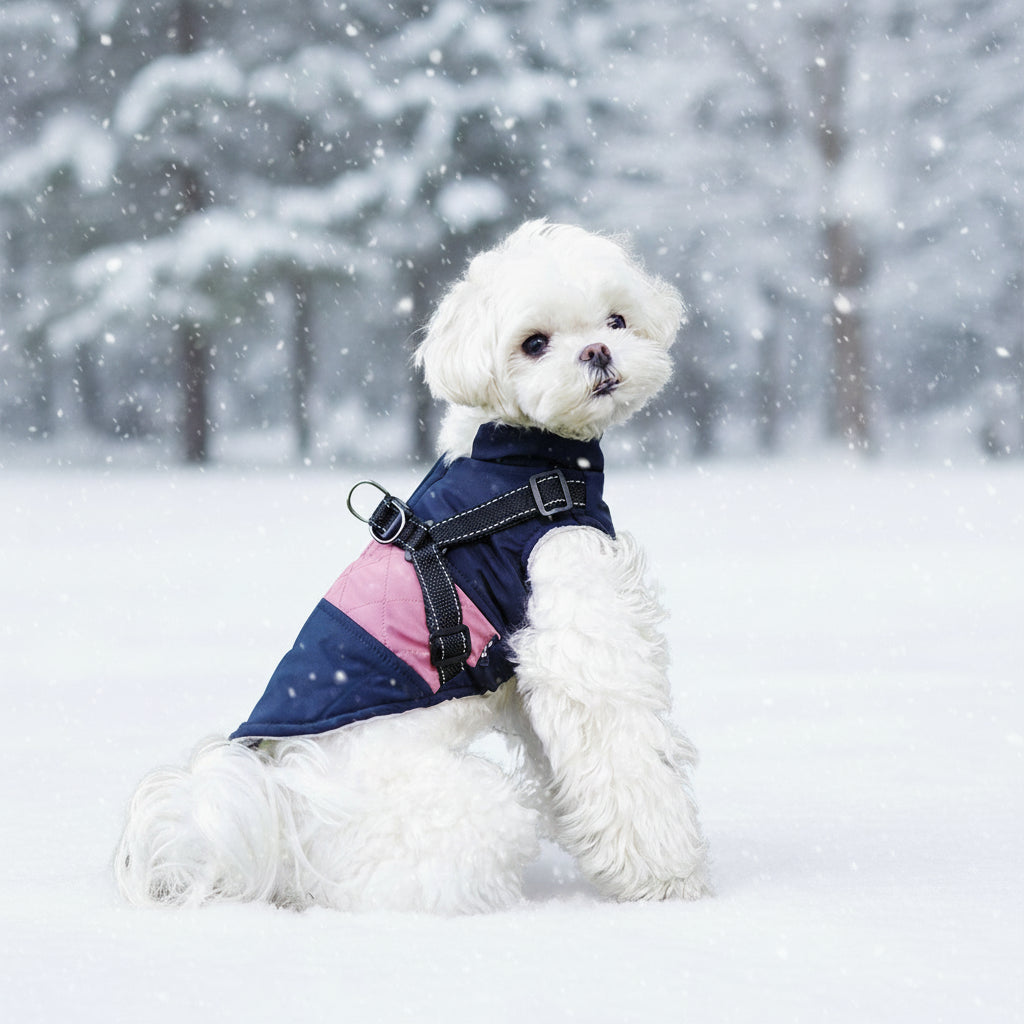 Reflective Fleece-Lined Winter Vest