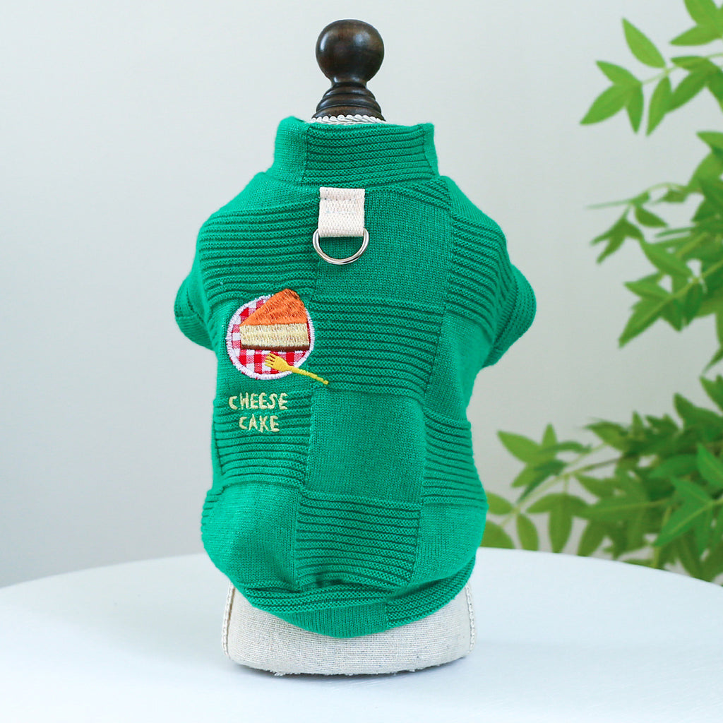 Everyday Knit Pet Top — Soft Round-Neck Dog & Cat Sweater