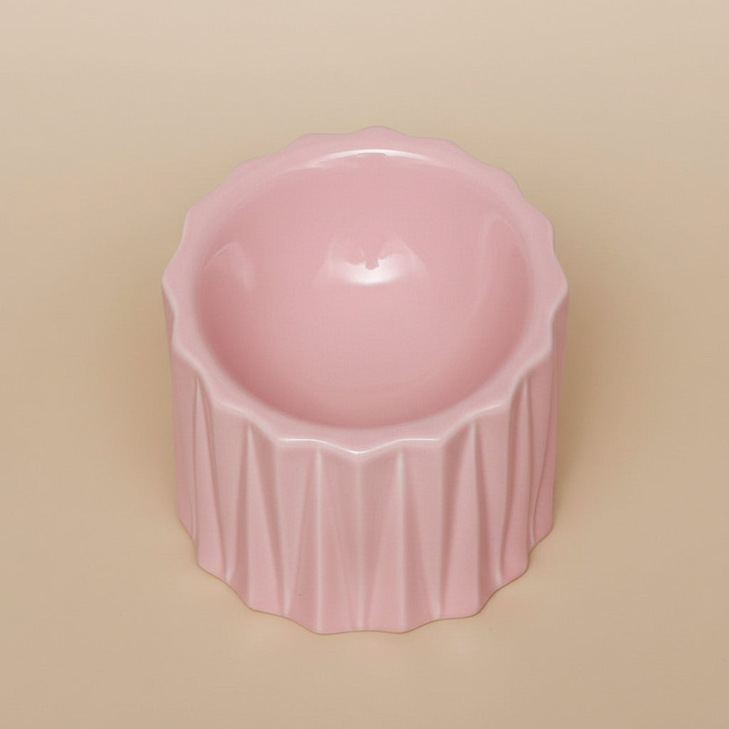 Ceramic bowl for pet neck guard