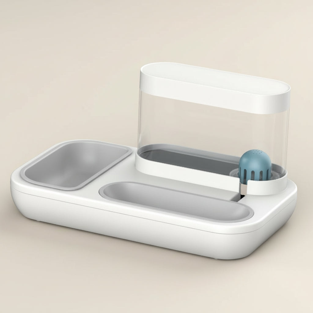 Automatic Pet Feeder & Water Dispenser (1.5L)