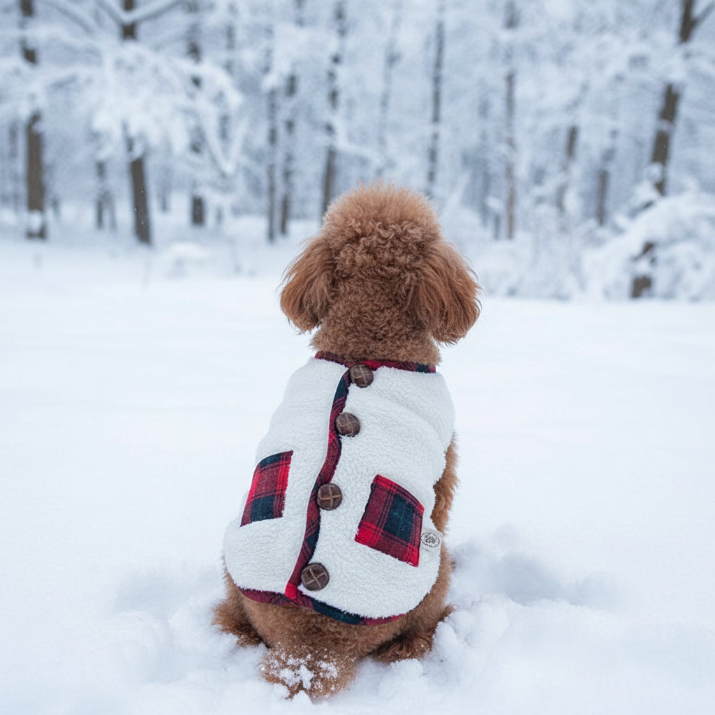 Holiday Checkered Sweater Vest