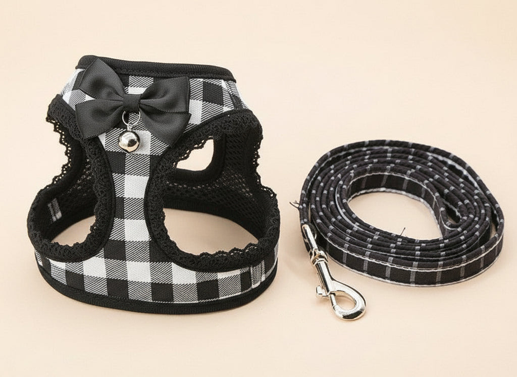 Soft Harness & Leash Set for Cats – Adjustable, Lightweight & Comfortable