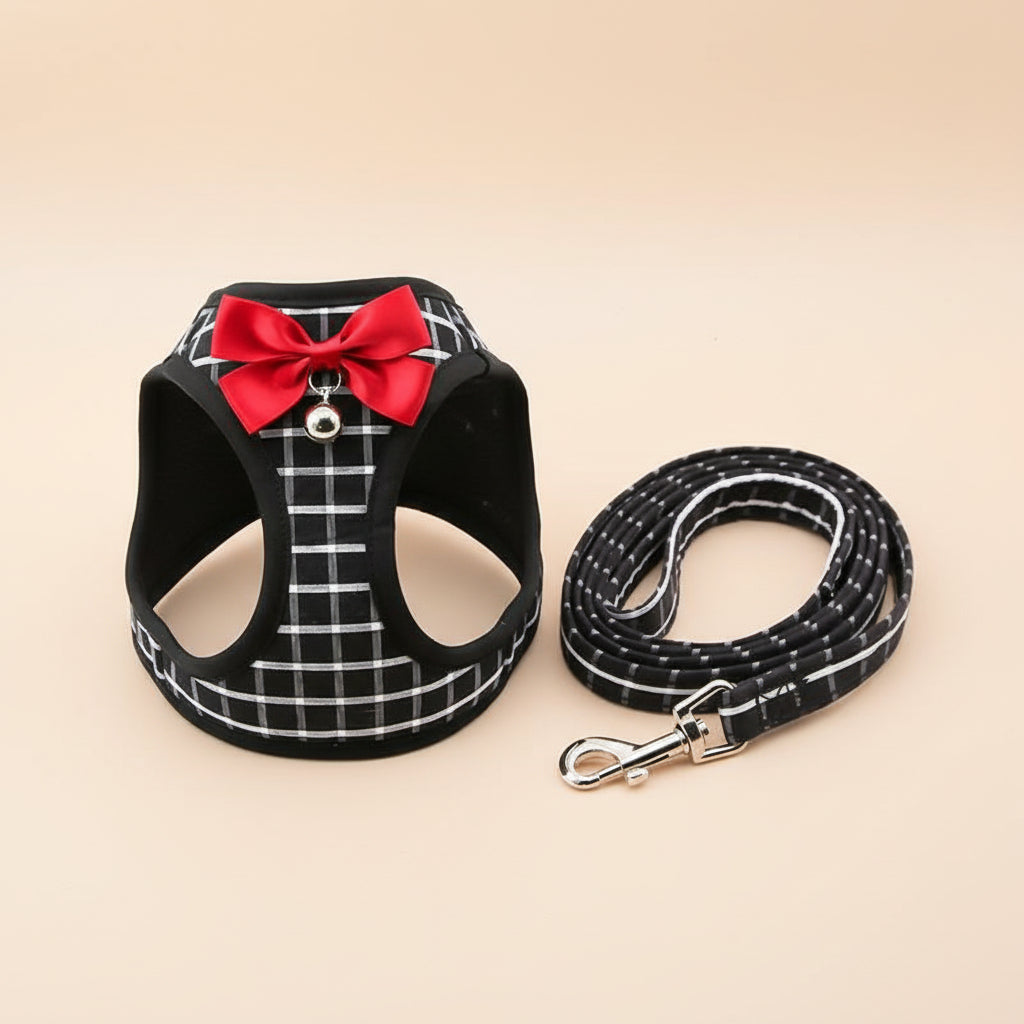 Soft Harness & Leash Set for Cats – Adjustable, Lightweight & Comfortable