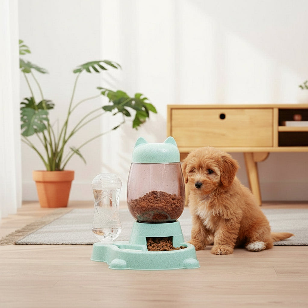 Automatic Drinking & Feeding Bowl | Pets