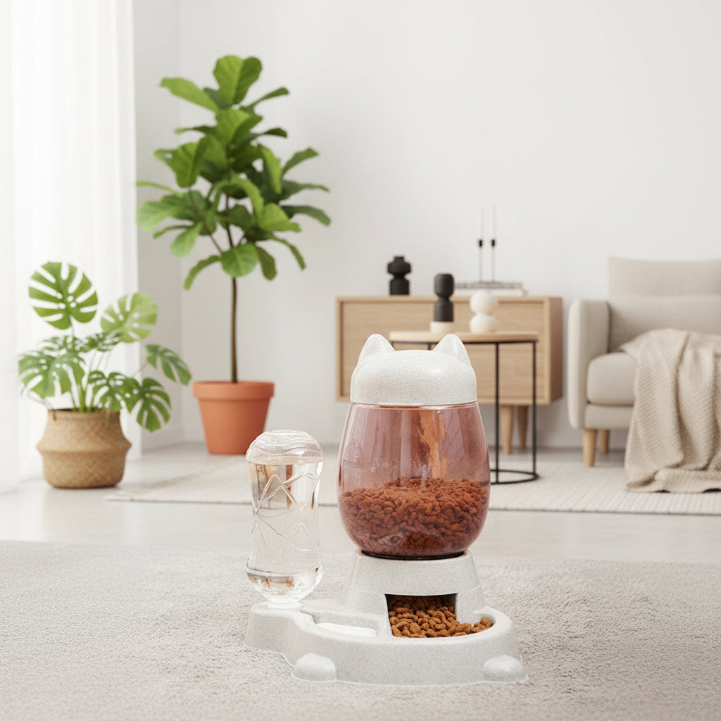 Automatic Drinking & Feeding Bowl | Pets