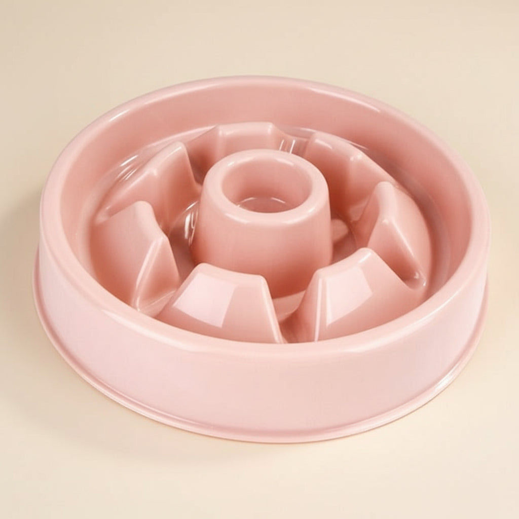 Macaron Slow-Feed Pet Bowl