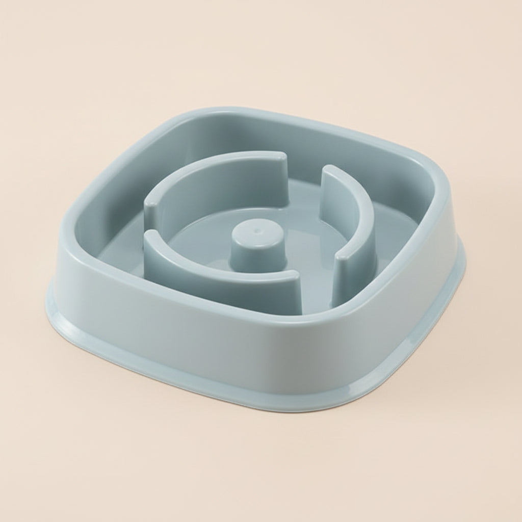 Macaron Slow-Feed Pet Bowl