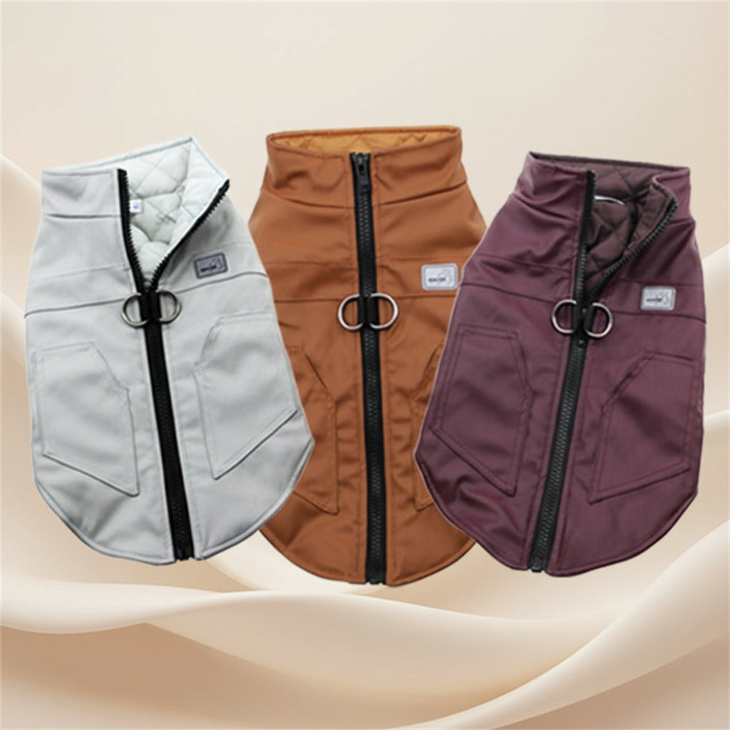 Winter Warm Pet Vest — Windproof, Padded & Cozy for Dogs and Cats