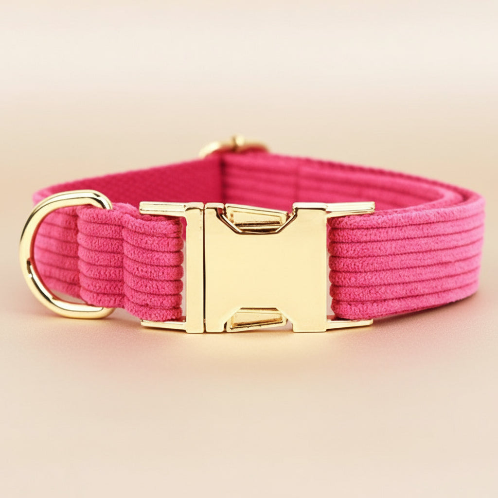 Velvet Bow Pet Collar Set — Mix & Match Collection