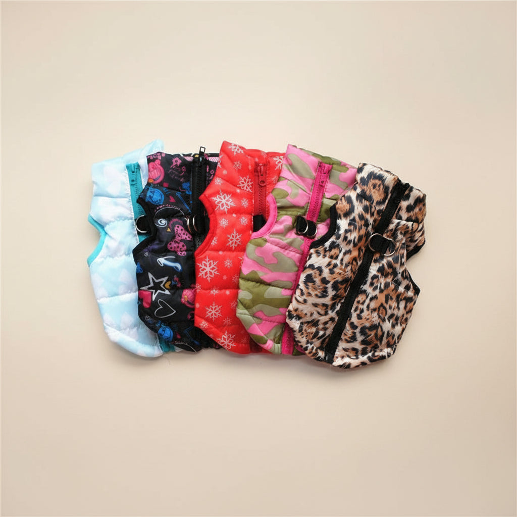 Padded Winter Vest – Personalized Prints