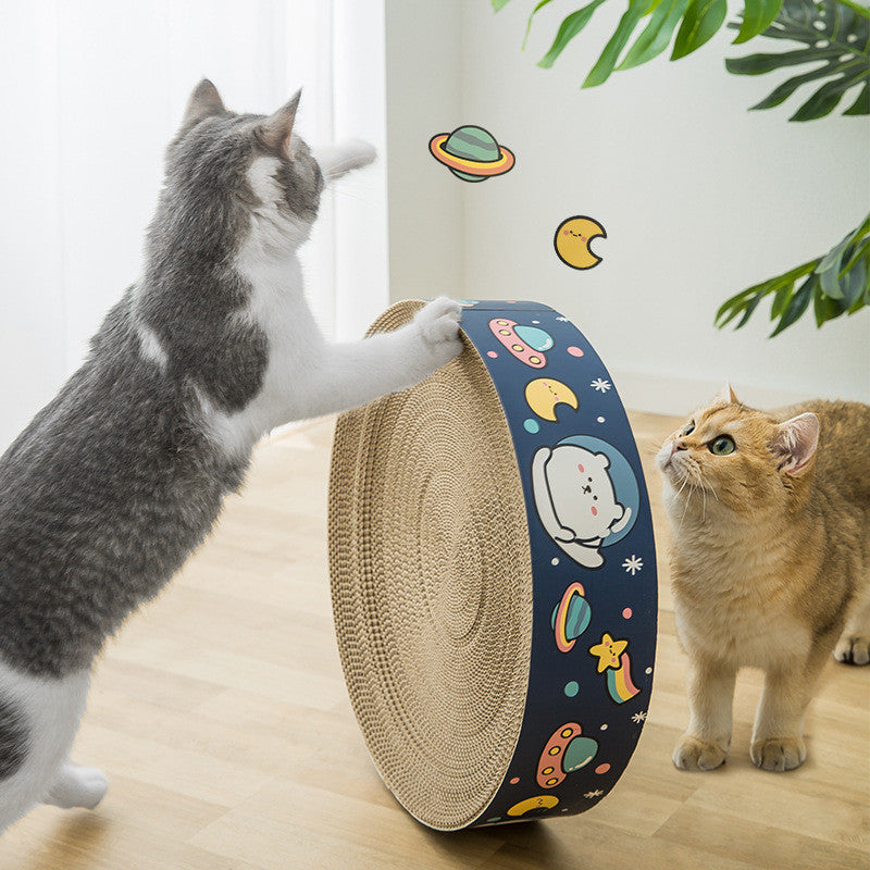 Reversible Round Cat Scratching Lounge