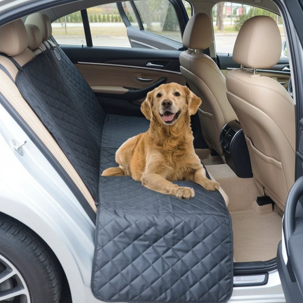 Dog Car Seat Cover Black 137x46x50 cm