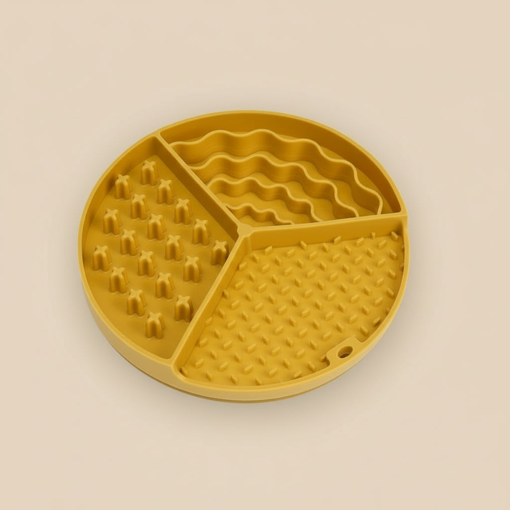 Dog Slow Feeder Bowl Silicone Lick Mat Toy