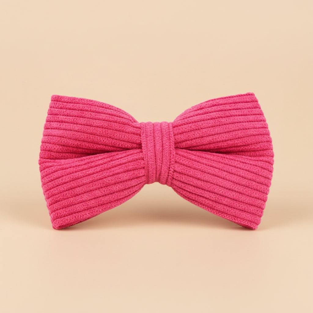 Velvet Bow Pet Collar Set — Mix & Match Collection