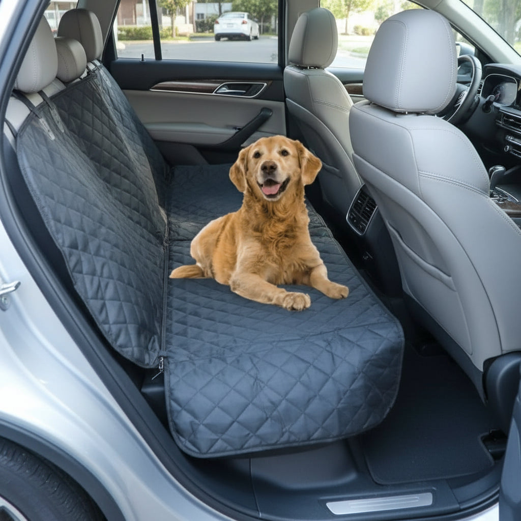 Dog Car Seat Cover Black 137x46x50 cm