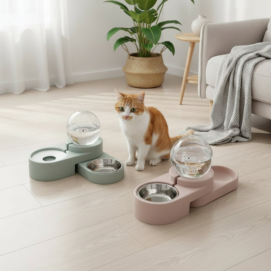 Automatic Pet Water Dispenser with Bowl (1.8L)