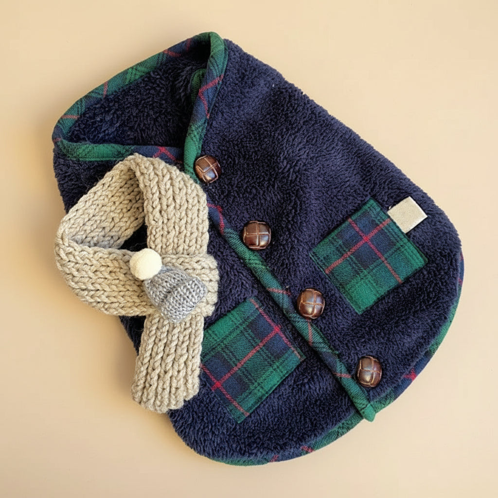 Holiday Checkered Sweater Vest