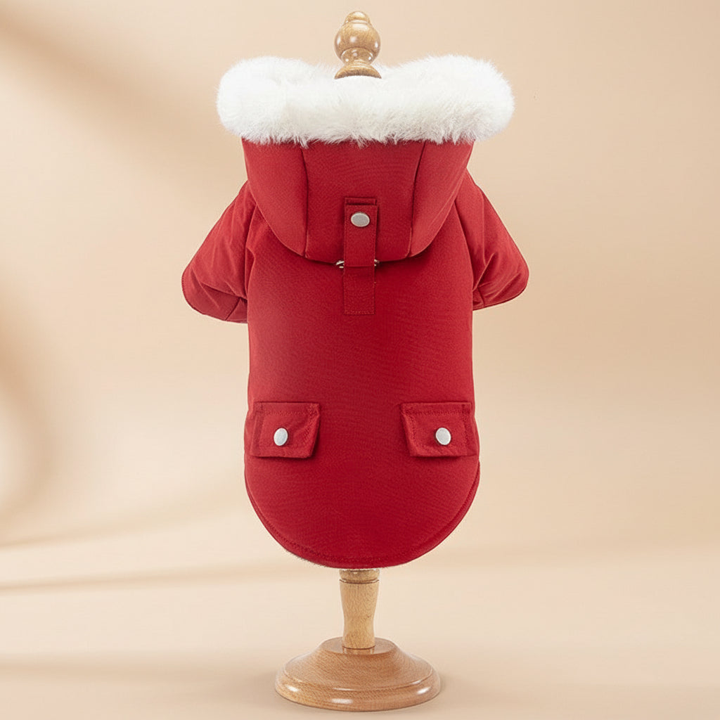 Warm Cotton Dog Coat – Thick Winter Jacket for Small & Medium Dogs