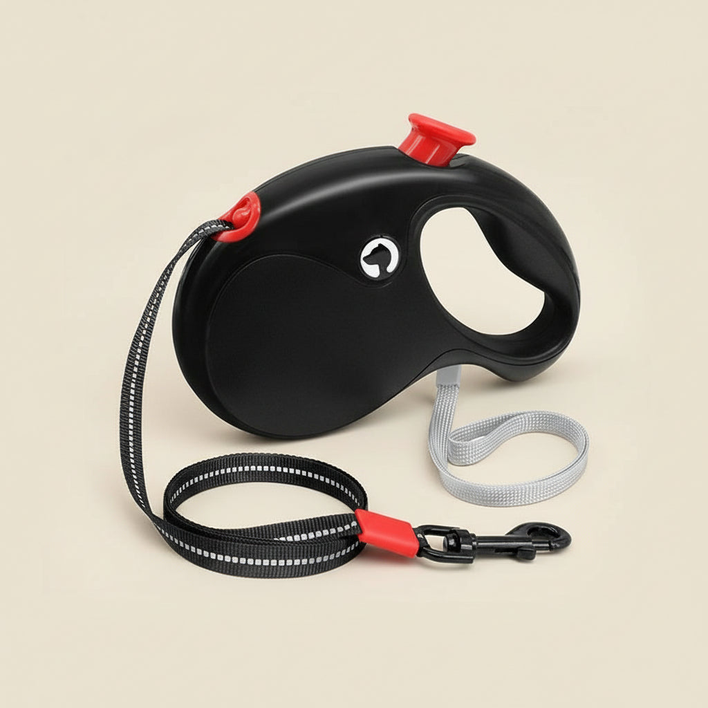 Ergo-Grip Retractable Leash – 5m Smooth Control
