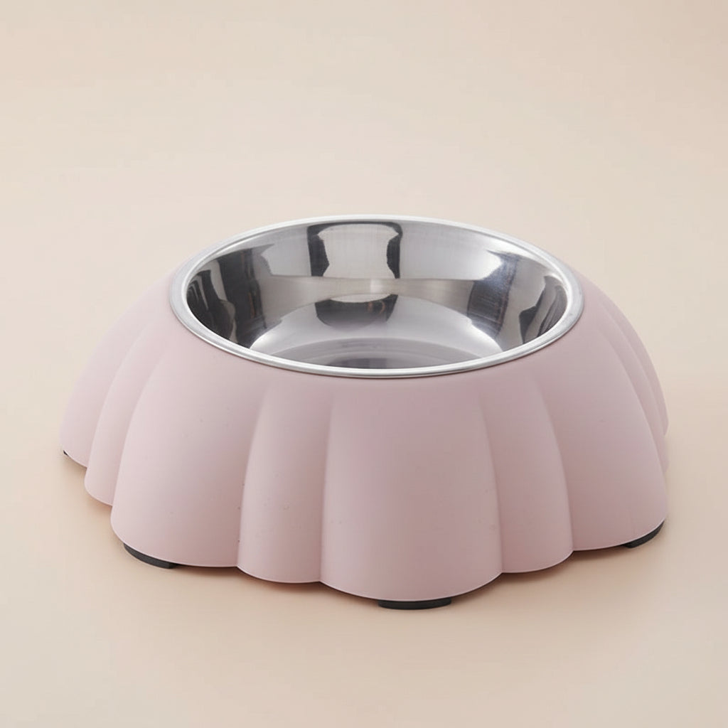 Stainless Steel Puppy Dish Water Bowl Universal Feeder