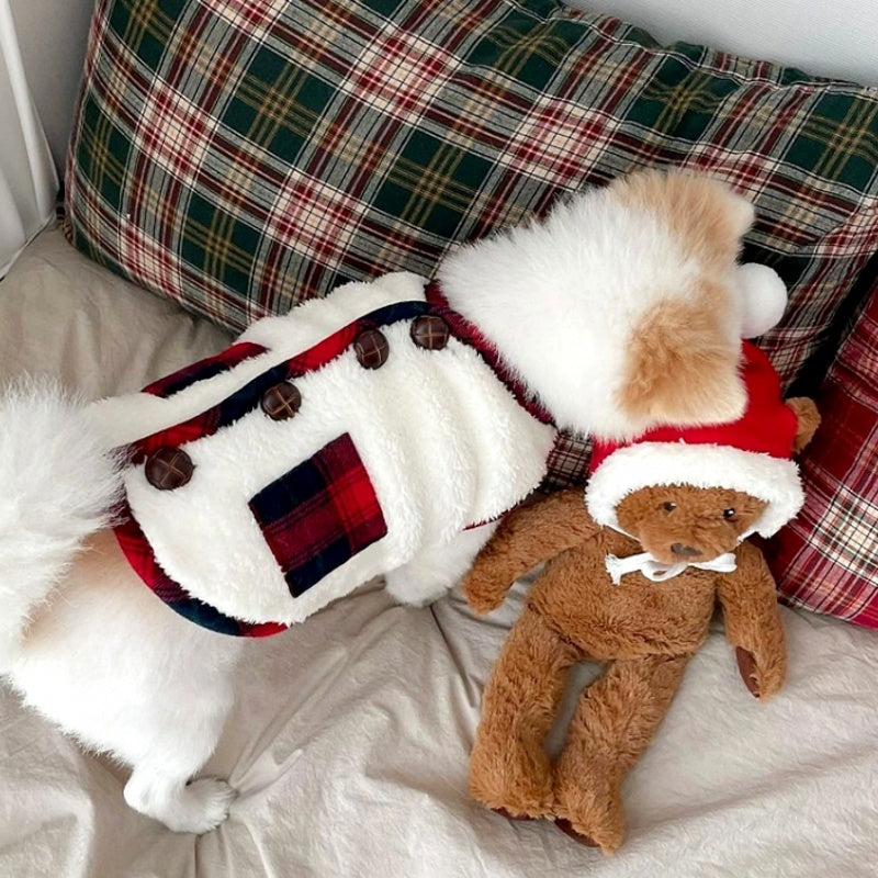 Holiday Checkered Sweater Vest