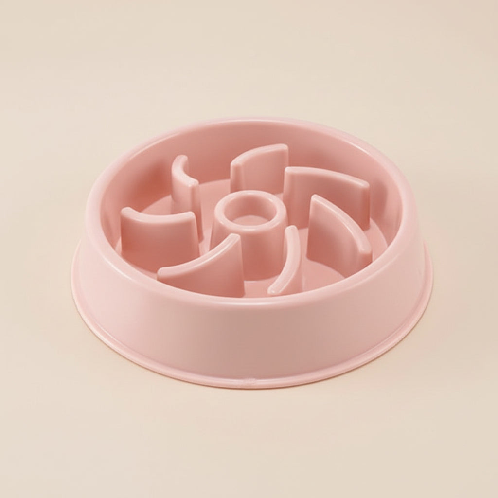 Macaron Slow-Feed Pet Bowl