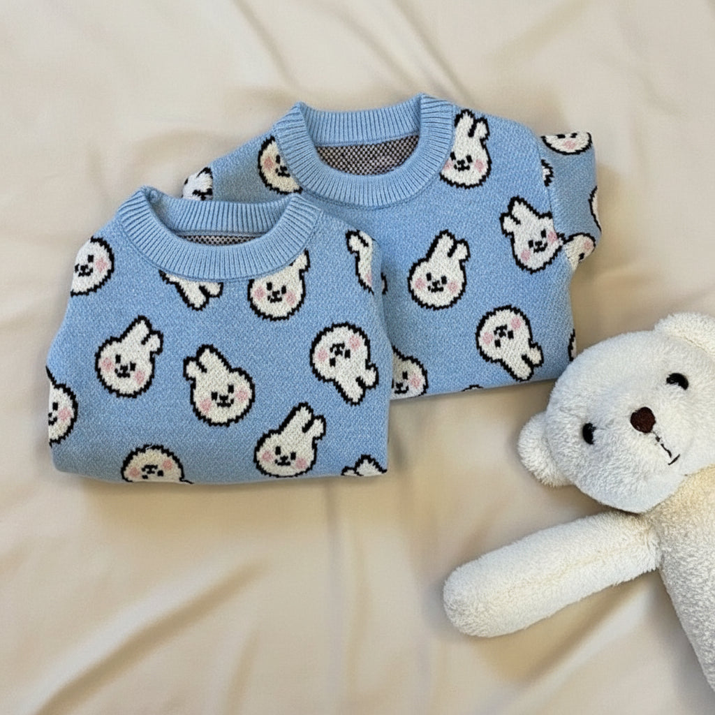 Warm Knitted Animal Sweater for Small Dogs