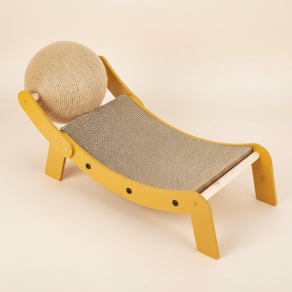 Recliner Cat Scratch Lounge & Play Chair