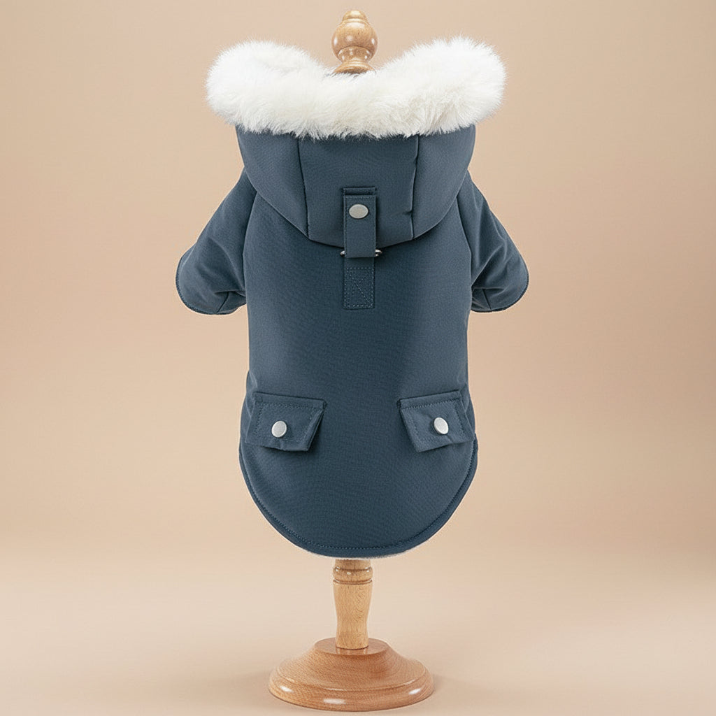 Warm Cotton Dog Coat – Thick Winter Jacket for Small & Medium Dogs