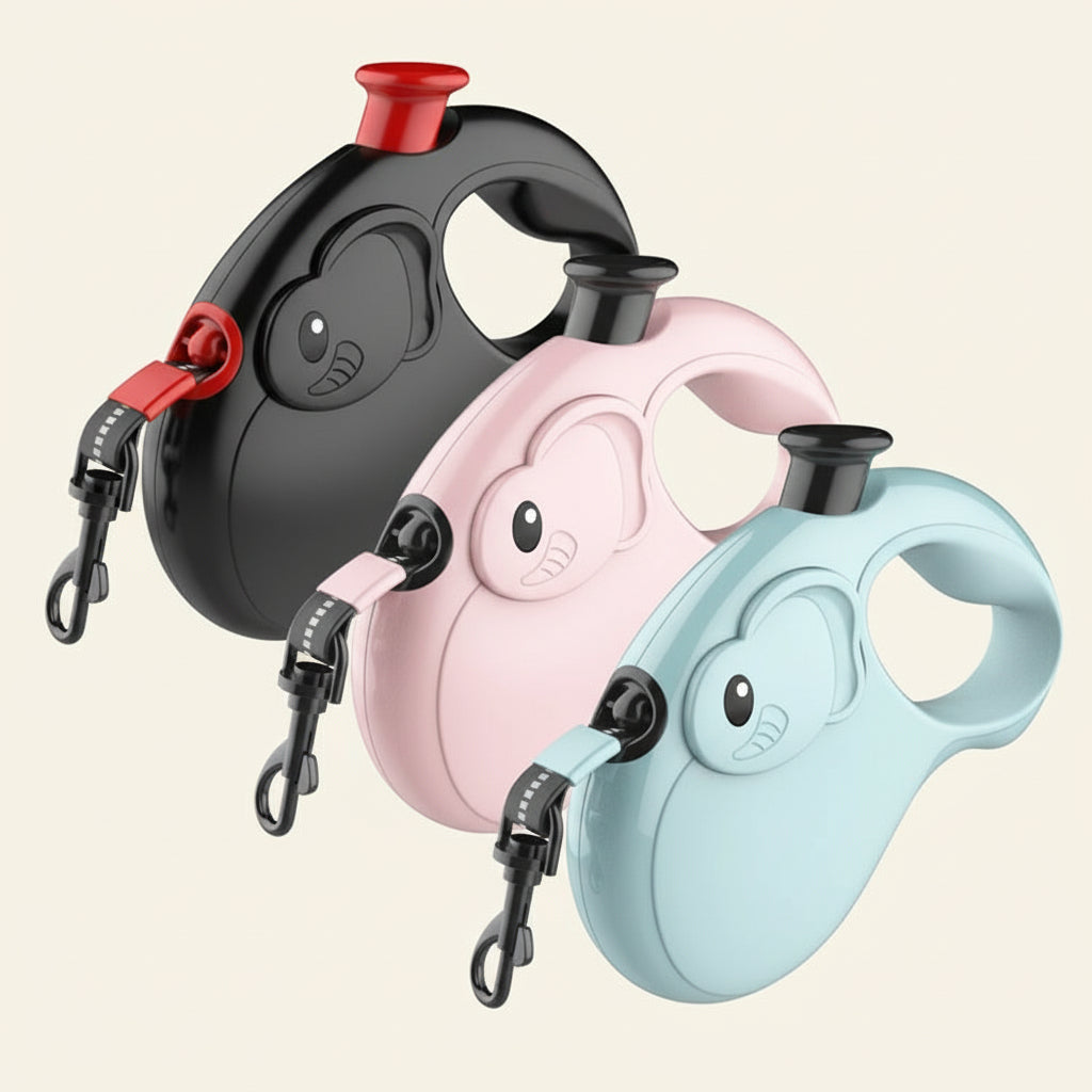 Ergo-Grip Retractable Leash – 5m Smooth Control