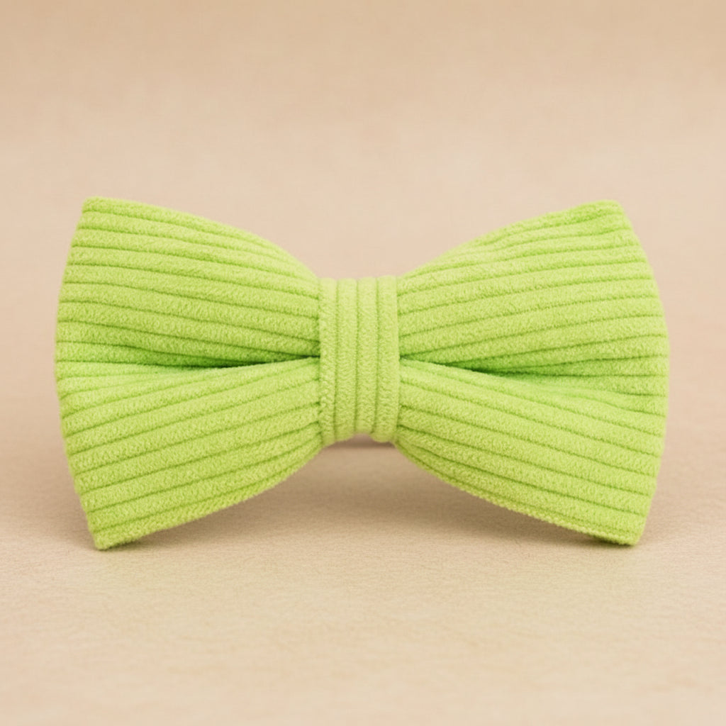 Velvet Bow Pet Collar Set — Mix & Match Collection