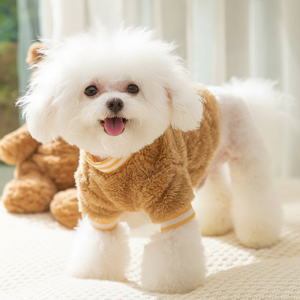 Soft Teddy Warm Sweater for Dogs and Cats — Everyday Comfort Fleece