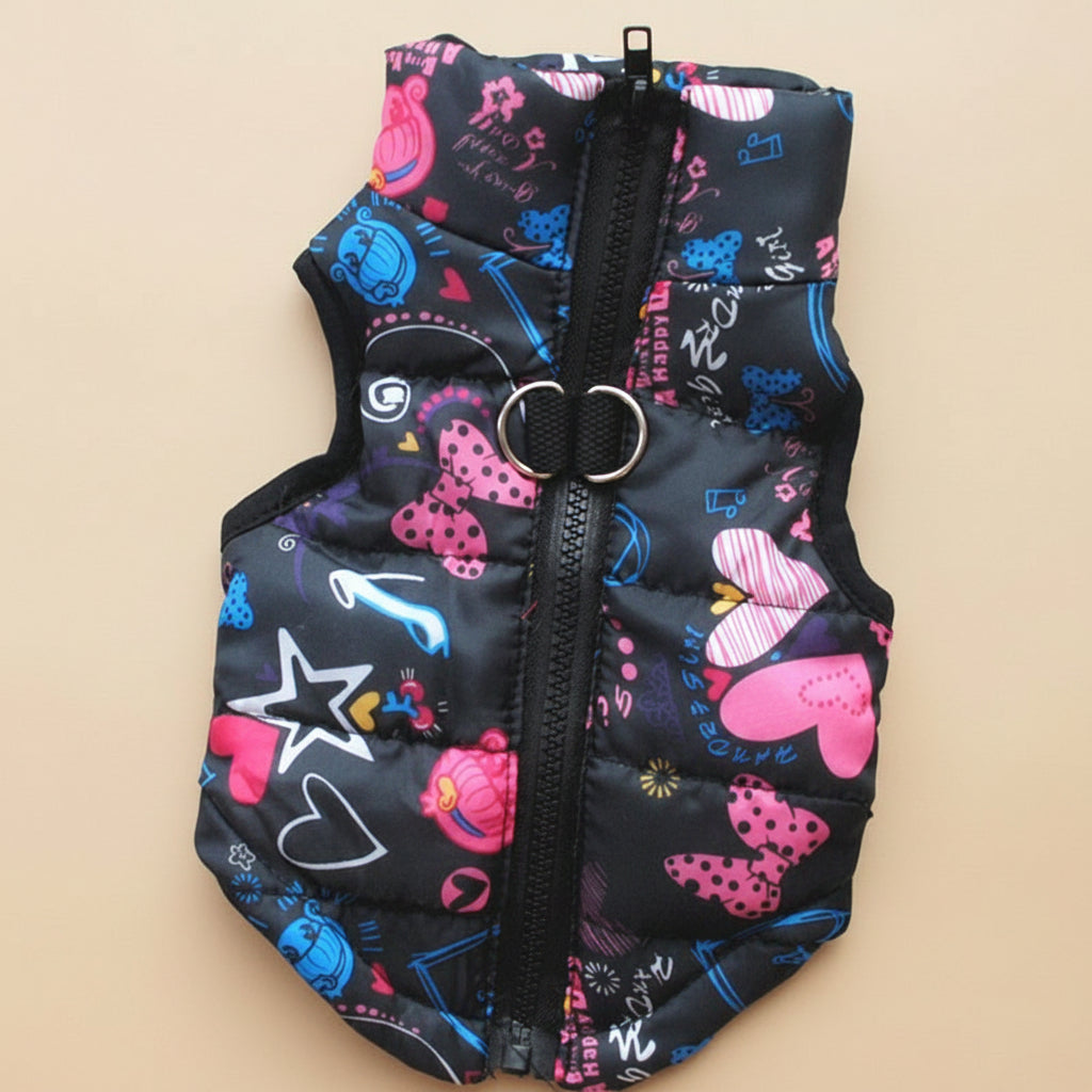 Padded Winter Vest – Personalized Prints