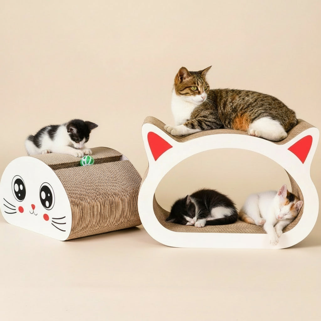Two-Piece Cat Scratcher Lounge Set