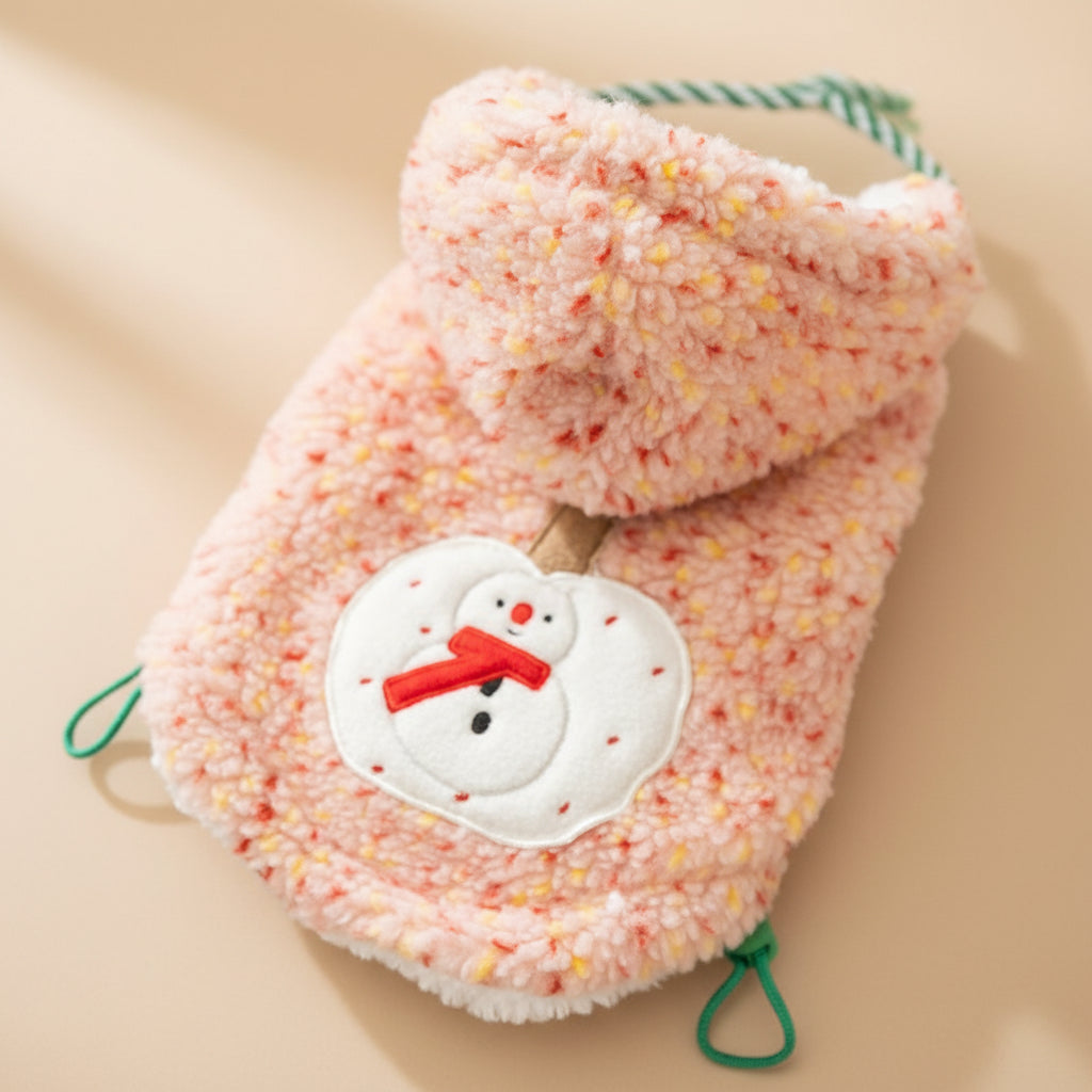 The Festive Sherpa Pet Hoodie