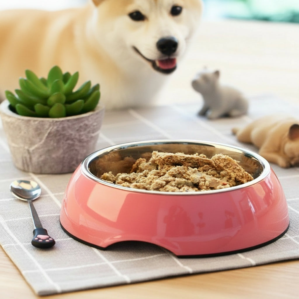 Dog Supplies Bowls Large Stainless Steel Food Bowls Pet Cat Bowls