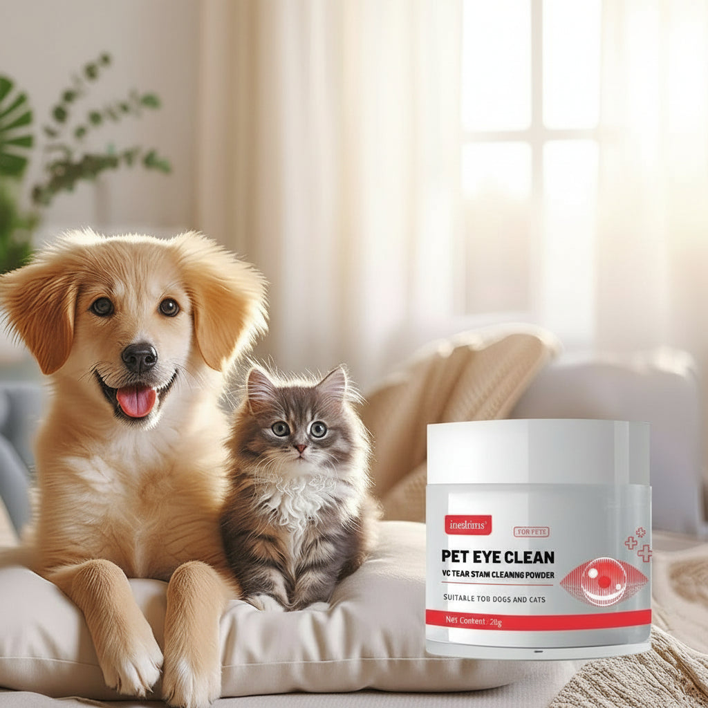 Tear Stain Removal Powder – Gentle Eye & Fur Cleaner for Pets
