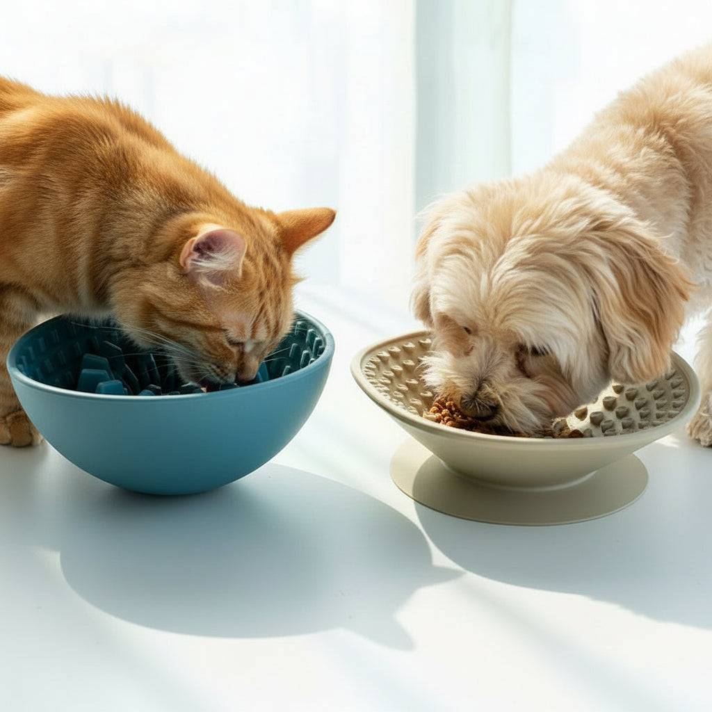 Dog Slow Feeder Bowl Silicone Lick Mat Toy