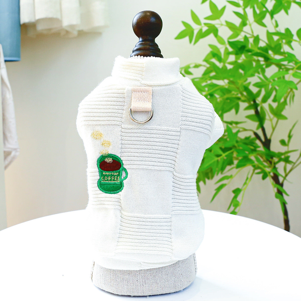 Everyday Knit Pet Top — Soft Round-Neck Dog & Cat Sweater