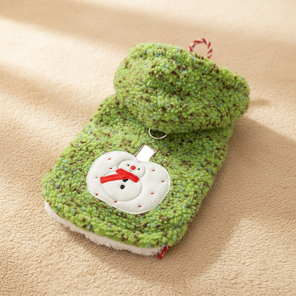 The Festive Sherpa Pet Hoodie