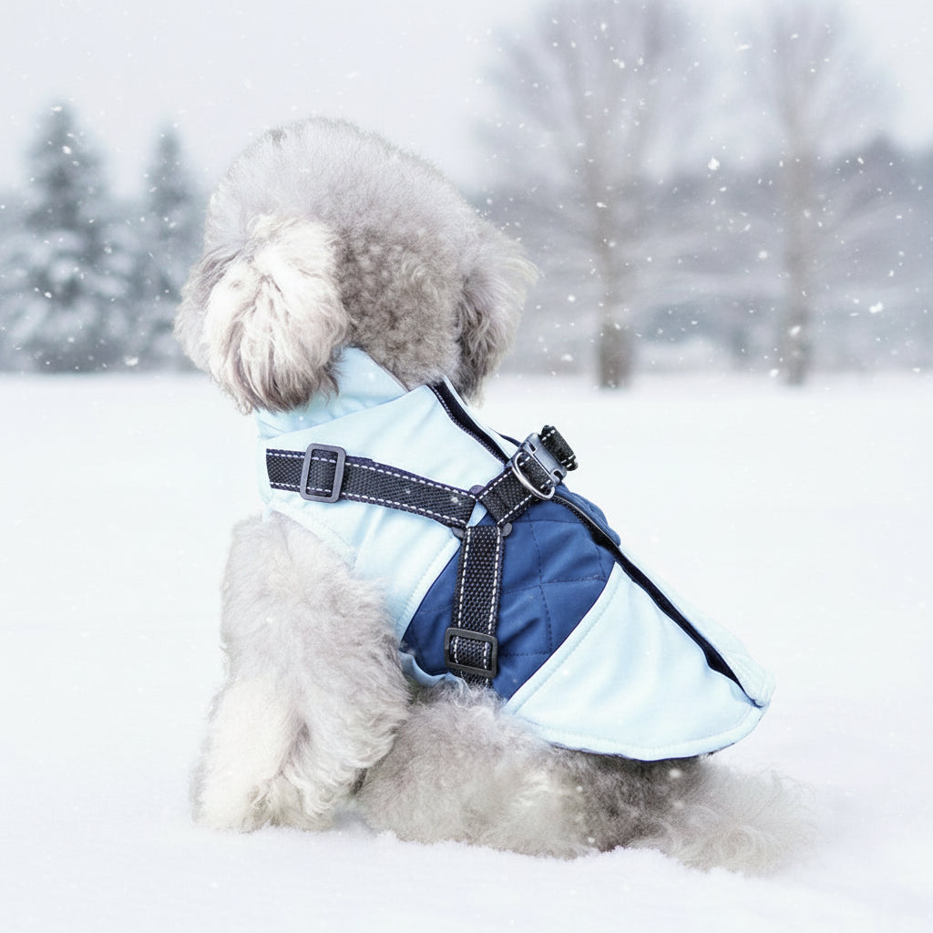 Reflective Fleece-Lined Winter Vest