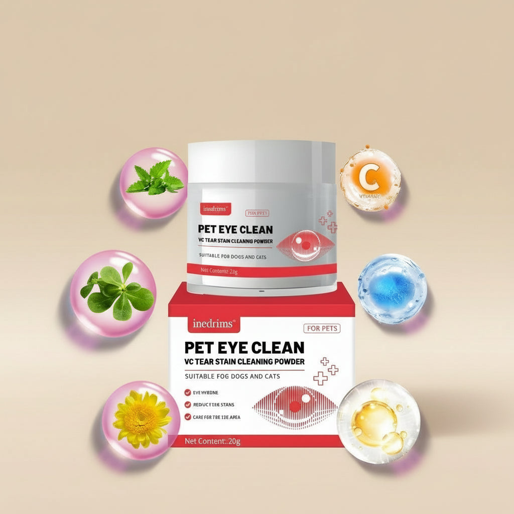 Tear Stain Removal Powder – Gentle Eye & Fur Cleaner for Pets
