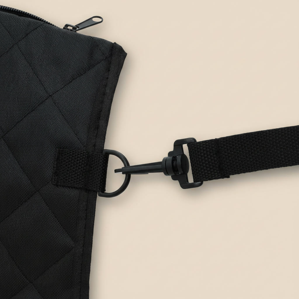 Dog Car Seat Cover Black 137x46x50 cm