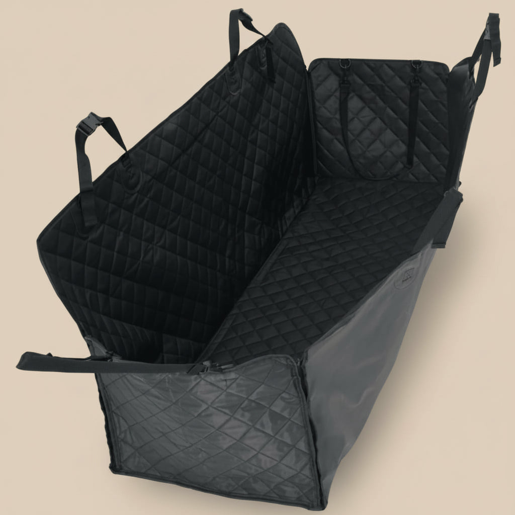 Dog Car Seat Cover Black 137x46x50 cm