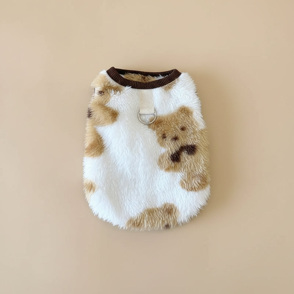 Fleece-Lined Winter Dog Sweater